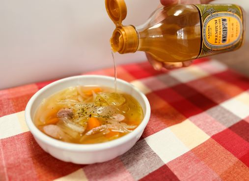 ポトフ風コンソメスープの写真